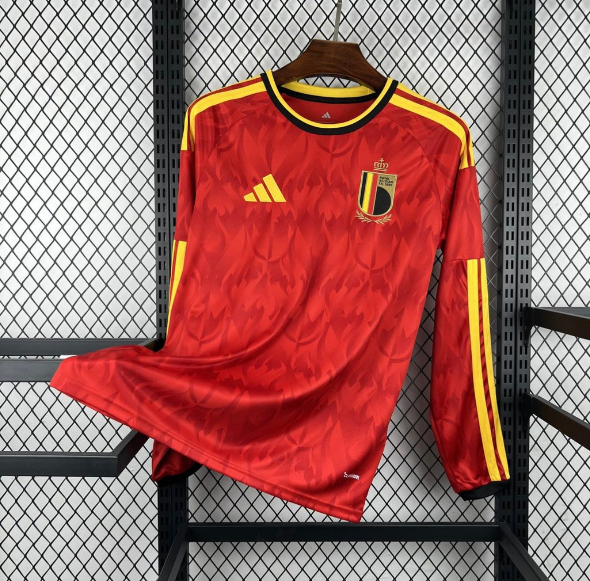Maillot Belgique Extérieur 25-26 Manches Longues