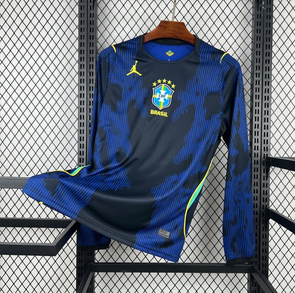 Maillot Brésil Extérieur 25-26 Manches Longues