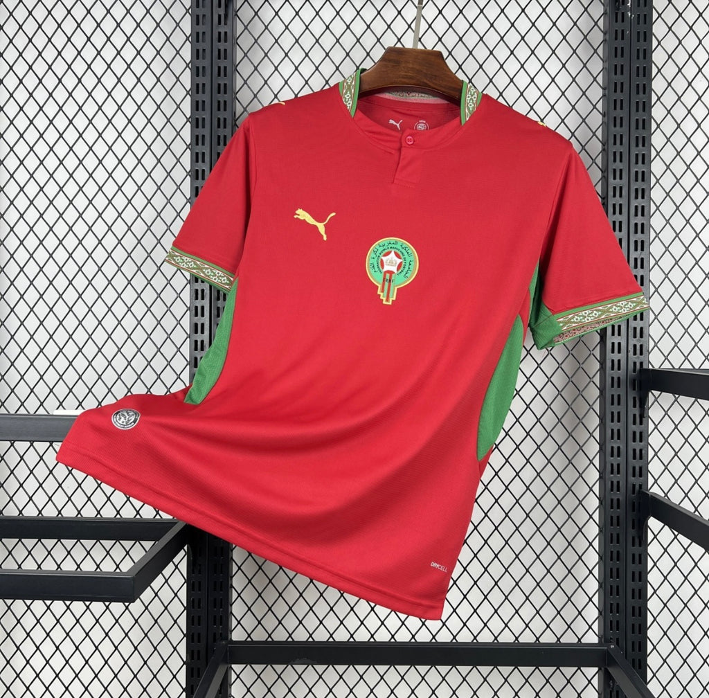 Maillot Maroc Domicile Coupe Du Monde 25-26