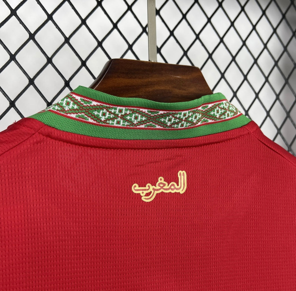 Maillot Maroc Domicile Coupe Du Monde 25-26