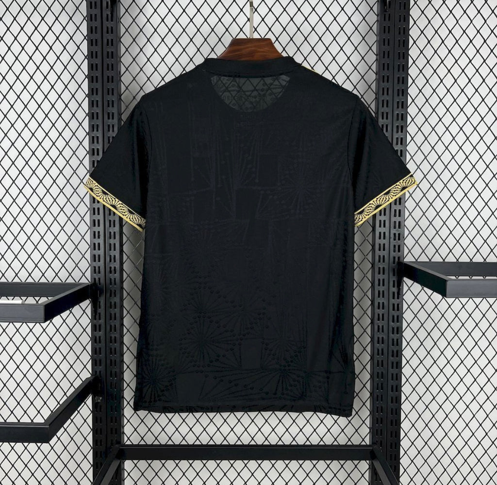 Maillot Mexique Noir et OR 25-26 Manches Longues
