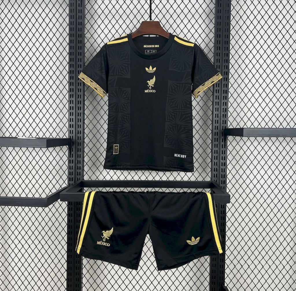 Kit Enfant Mexique Noir et Or 25-26