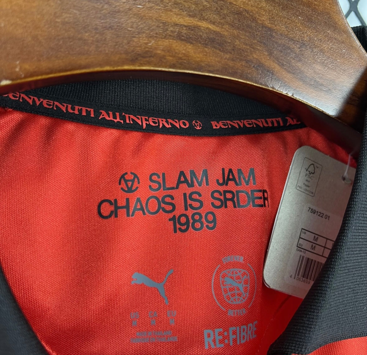 Maillot Slam Jam Milan AC