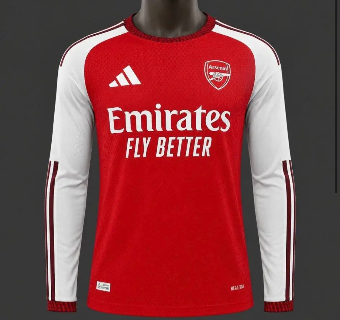 Maillot Arsenal Domicile Manches Longues 26-27