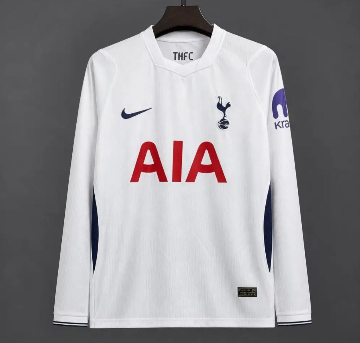 Maillot Tottenham Domicile Manches Longues 26-27